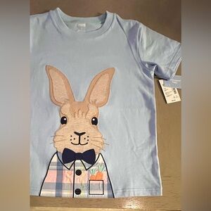 Blue Bunny Graphic T-Shirt